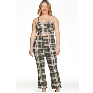 Nwt No Boundaries Juniors' Tank Top and Pull On Pants, 2-Piece Outfit XXXL 99x**